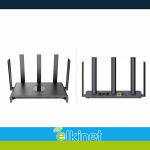Router Home Dual Band Ruijie/Reyee RG-EW1300G con 1 Puerto WAN y 3 Puertos LAN Gigabit, 5 antenas MIMO 2X2 WIFI5