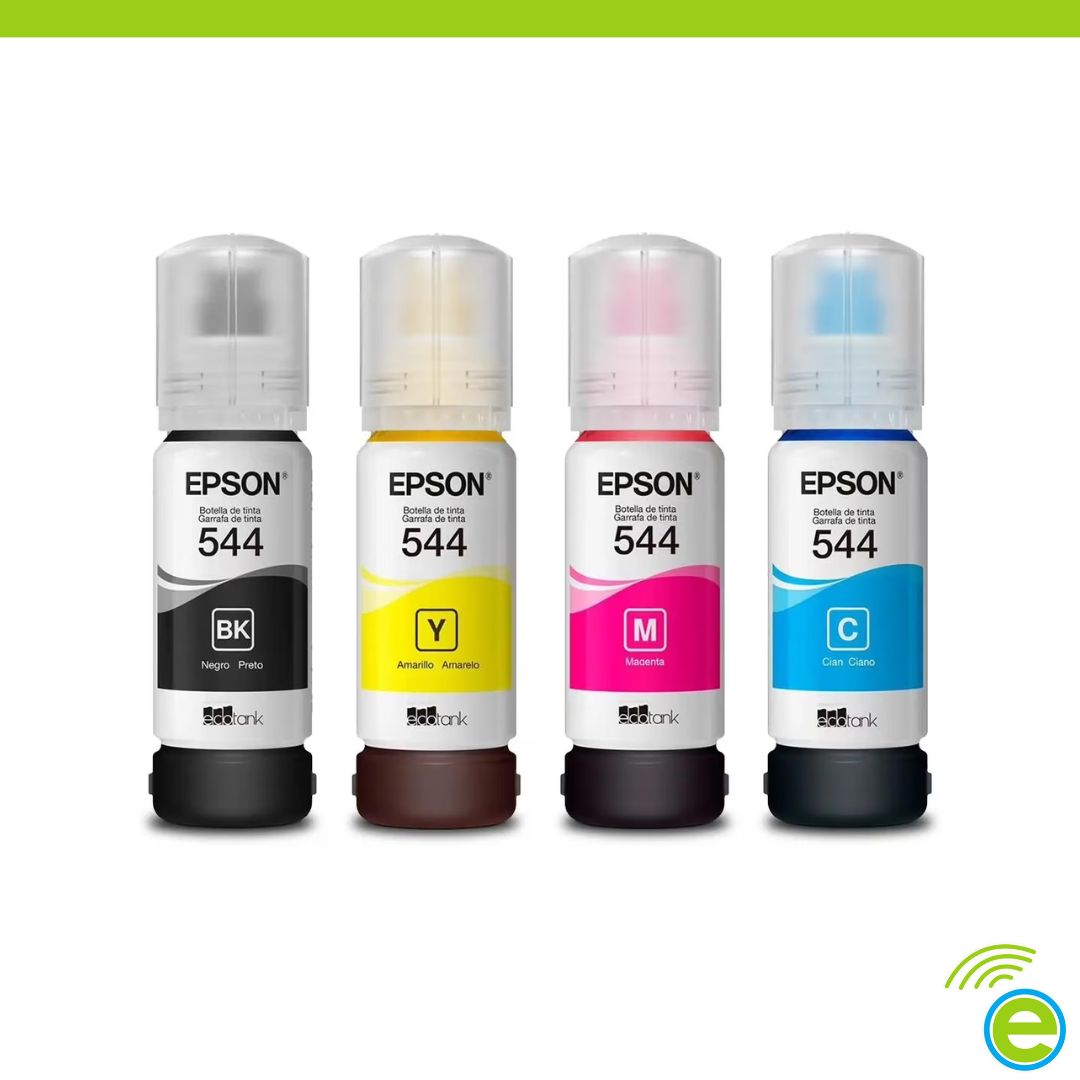 Epson 544 Magenta/Amarillo/Negro/Cian Pack x 4 65 mL - Image 2