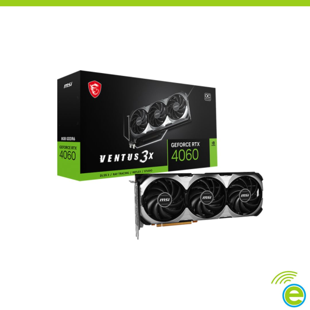 Tarjeta de Video NVIDIA MSI Ventus GeForce RTX 4060 – 8GB (Serie RTX 40) - Image 2