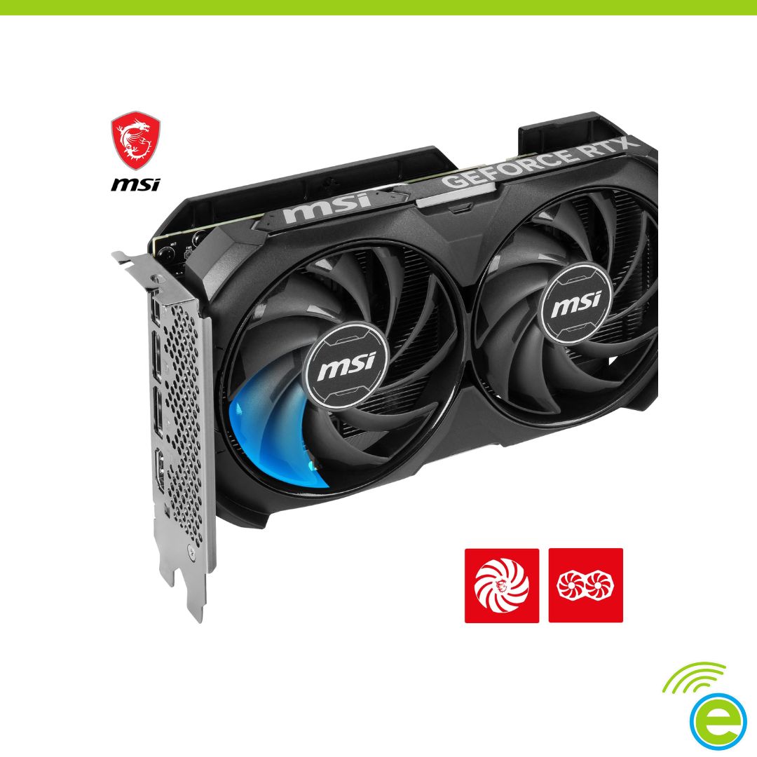 Tarjeta de Video NVIDIA MSI Ventus GeForce RTX 4060 – 8GB (Serie RTX 40) - Image 3