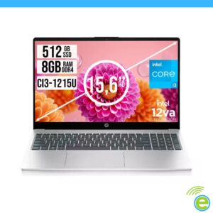 Portátil HP 15-FD0130LA Core i3 1215U 8GB 512GB SSD 15.6" HD