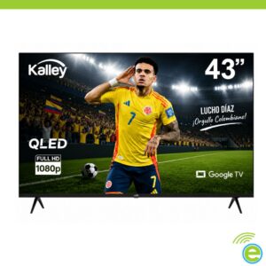 TV KALLEY 43" Pulgadas 108 cm 43GQ200 FHD QLED Smart TV Google