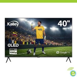 TV KALLEY 40" Pulgadas 100.4 cm 40GQ200 FHD QLED Smart TV Google