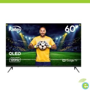 TV KALLEY 60" Pulgadas 152.4 cm 60GQ400 4K-UHD QLED Smart TV Google