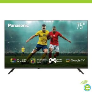 TV PANASONIC 75" Pulgadas 189 cm 75W80CPN 4K-UHD QLED Smart TV Google con IA