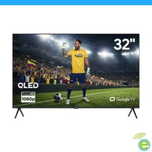 TV KALLEY 32" Pulgadas 80 cm 32GQ200 FHD QLED Smart TV Google