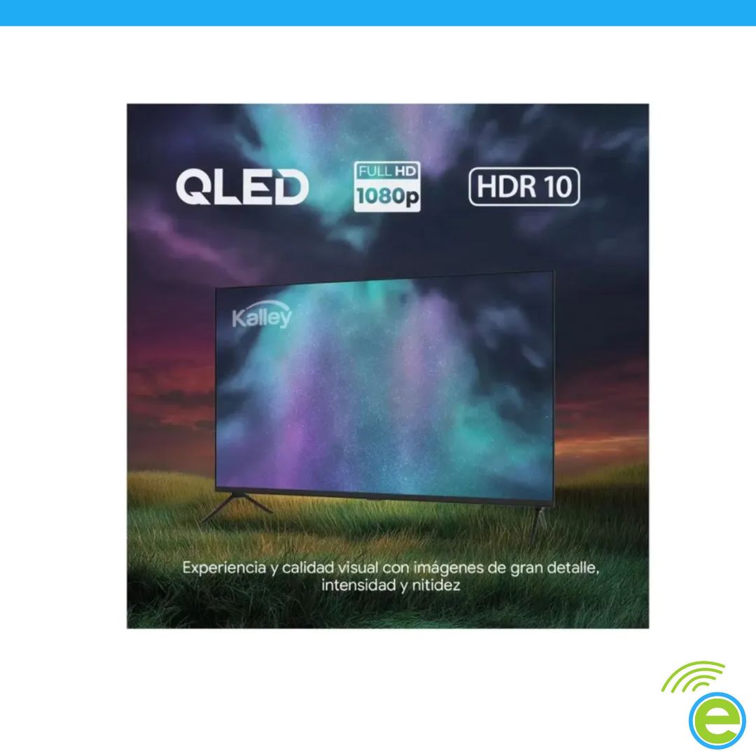 TV KALLEY 32" Pulgadas 80 cm 32GQ200 FHD QLED Smart TV Google - Image 3