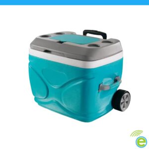 Nevera Portátil ESTRA con Ruedas 66 Lts Azul